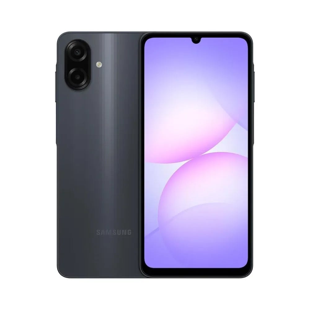 Samsung Galaxy A07 Smartphone, 128GB, 6GB RAM, 4G LTE - Black