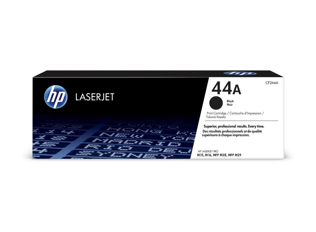 Compatible HP Printer Cartridge, 1,000 Page Yield, 44A - Black Toner