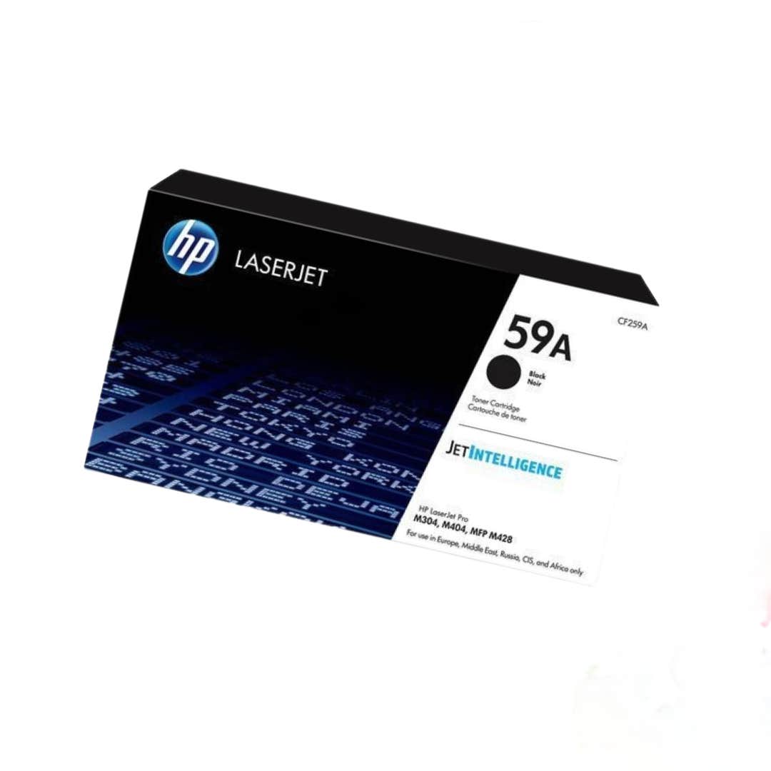 Compatible HP Printer Cartridge, 3,000 Page Yield, Compatible with M404dn, M404dw, 59A - Black Toner