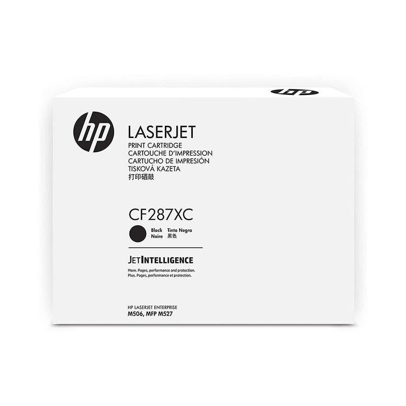 Compatible HP Printer Cartridge, 18,000 Page Yield, Compatible with HP LaserJet Enterprise Flow MFP M527c, 87XC - Black Toner
