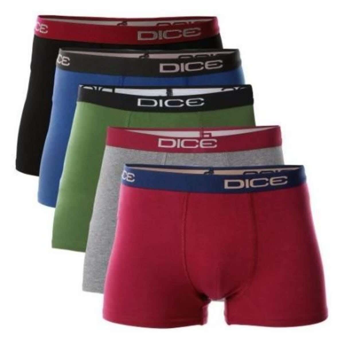 Dice Men's Underwear Set, Fabric, 5 Pieces