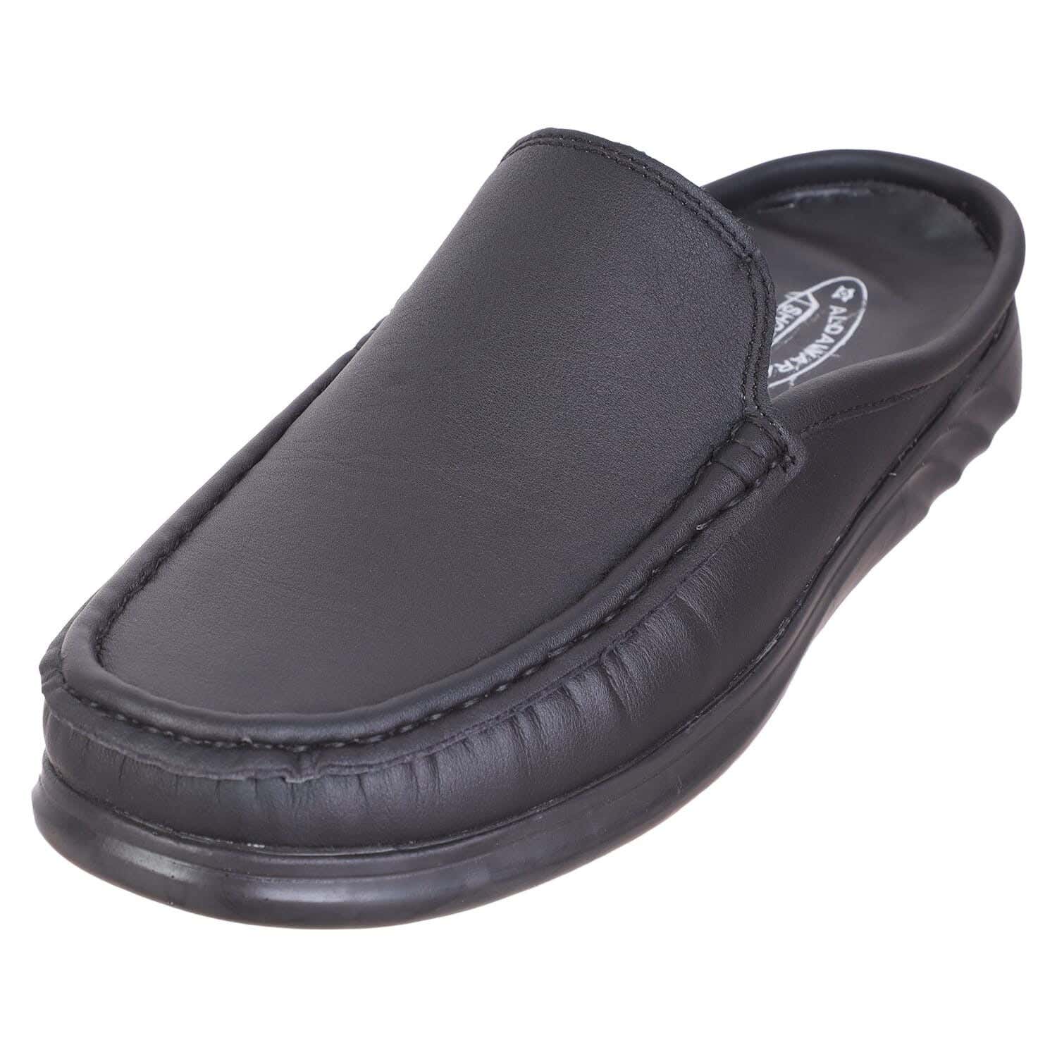 Al Dawara Leather Flat Shoes for Men