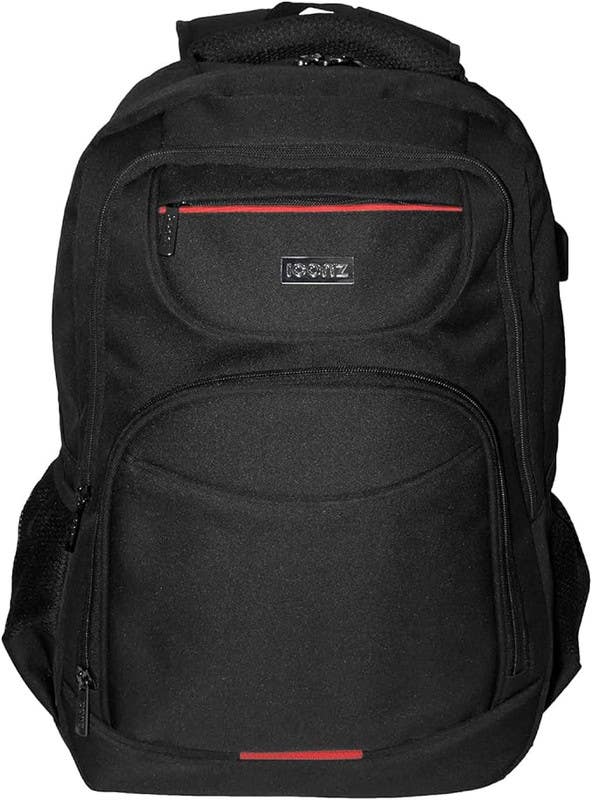 Iconz Prague Backpack, 15.6 Inches, 460 × 320 × 210 mm - Black