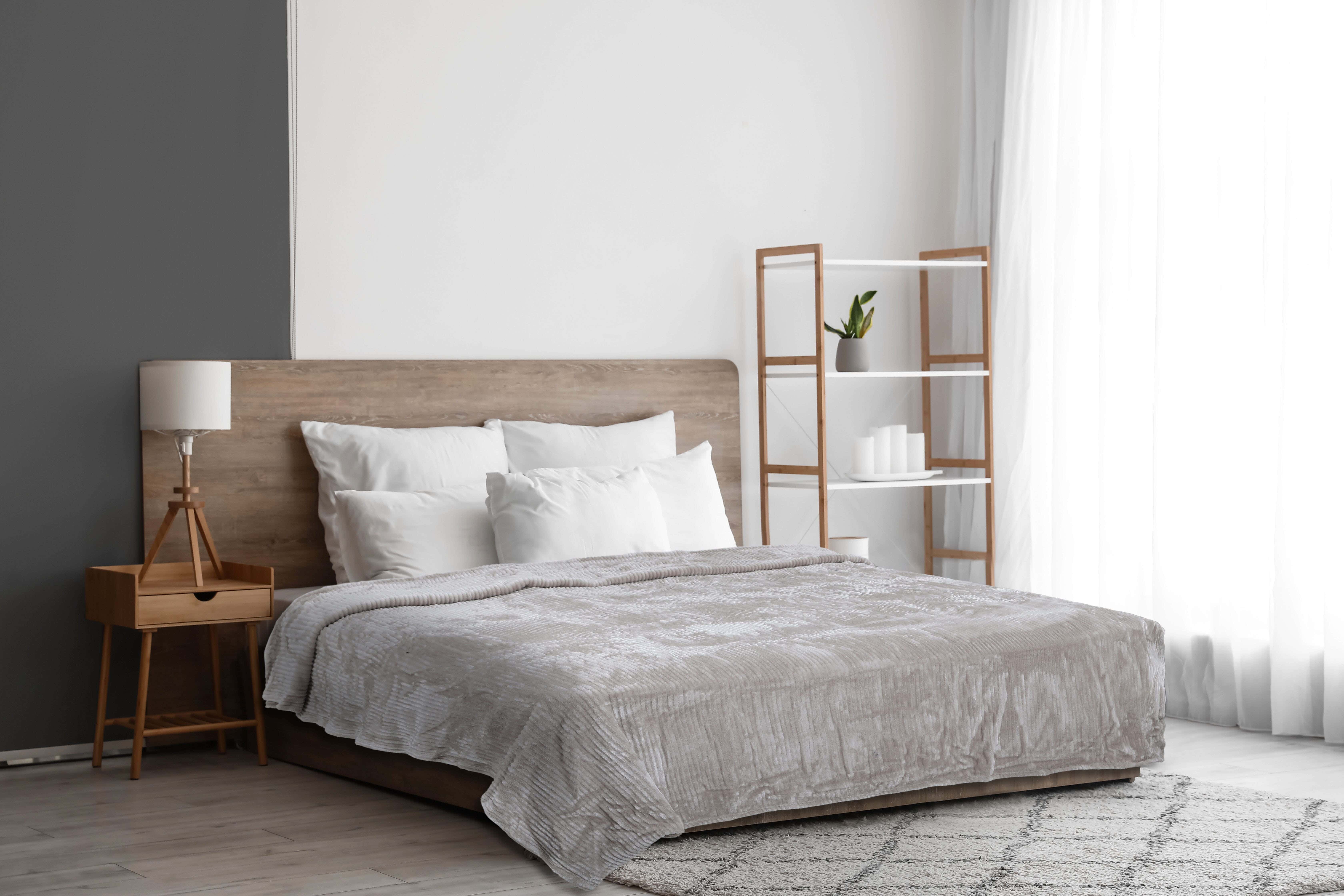 Velvet Bed Heater, 220x240 cm, 1500 gm - Coffee