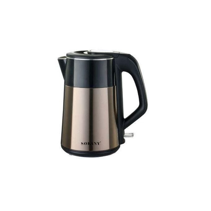 Sokany Electric Kettle, 2.8 Litre, 2200 Watt, SK-09031 - Black