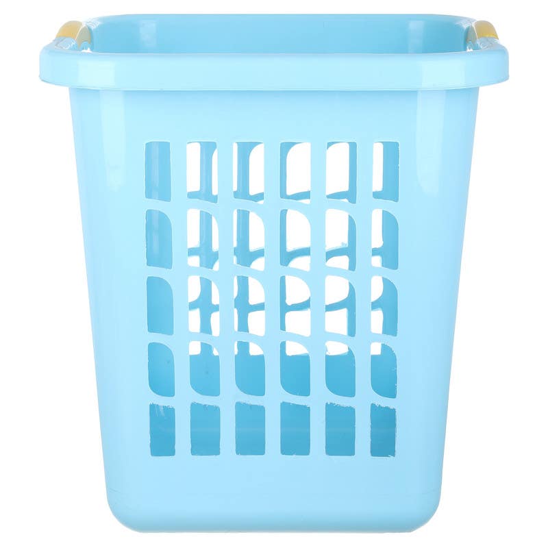 El Helal & Star Wash Laundry Baskets, 50 cm - Light Blue