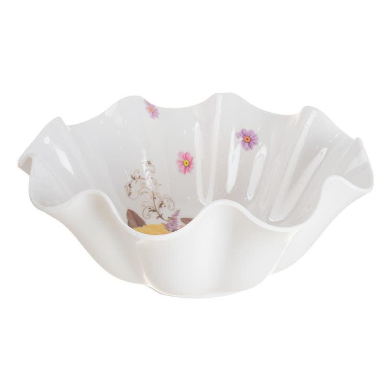 Zahra Elmohandes Melamine Fruit Plate, 28 cm - Multicolor