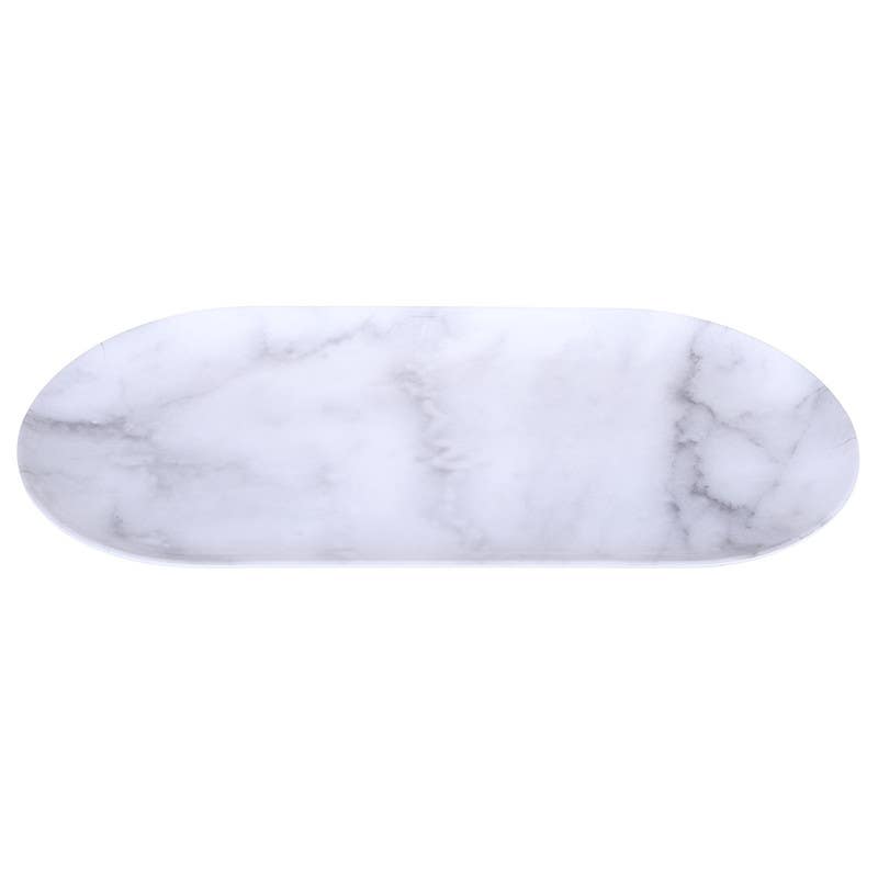Bright Designs Melamine Oval Service, 52 cm - White
