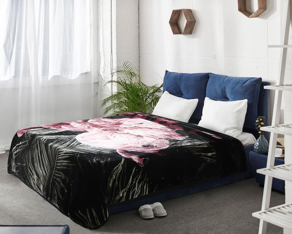 Aslan Velvet Blanket, 220×240 cm, 7 Kg - Multicolor