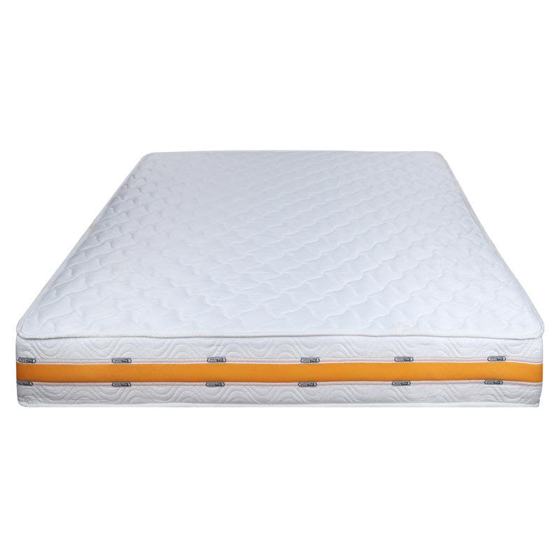 For Bed Compact Split Coils Mattress, 160×195 cm, Height 25 cm - White