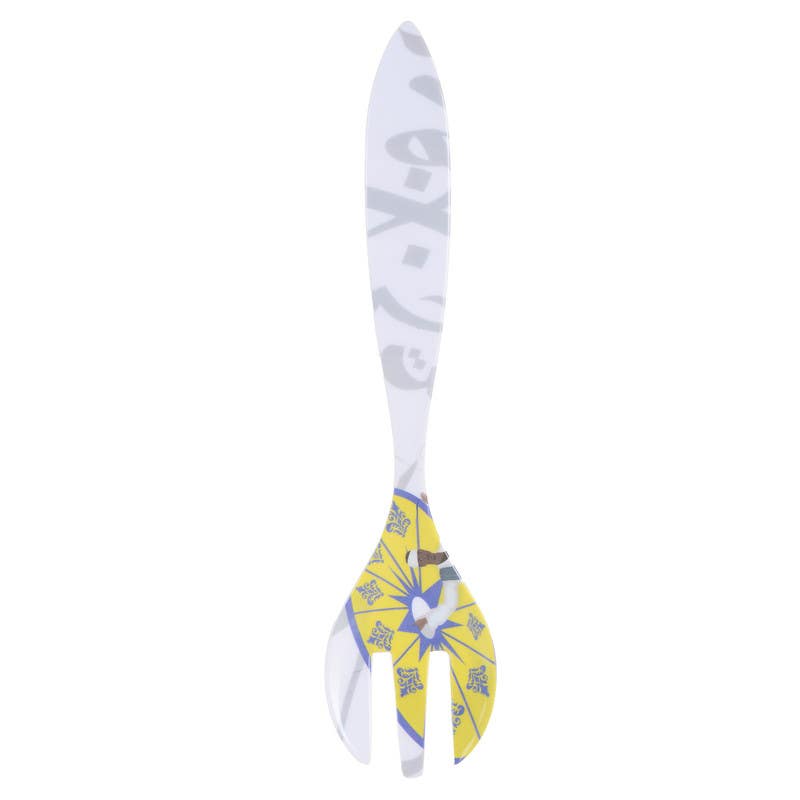 Bright Designs Melamine Large Dinner Fork, 29 cm - Multicolor