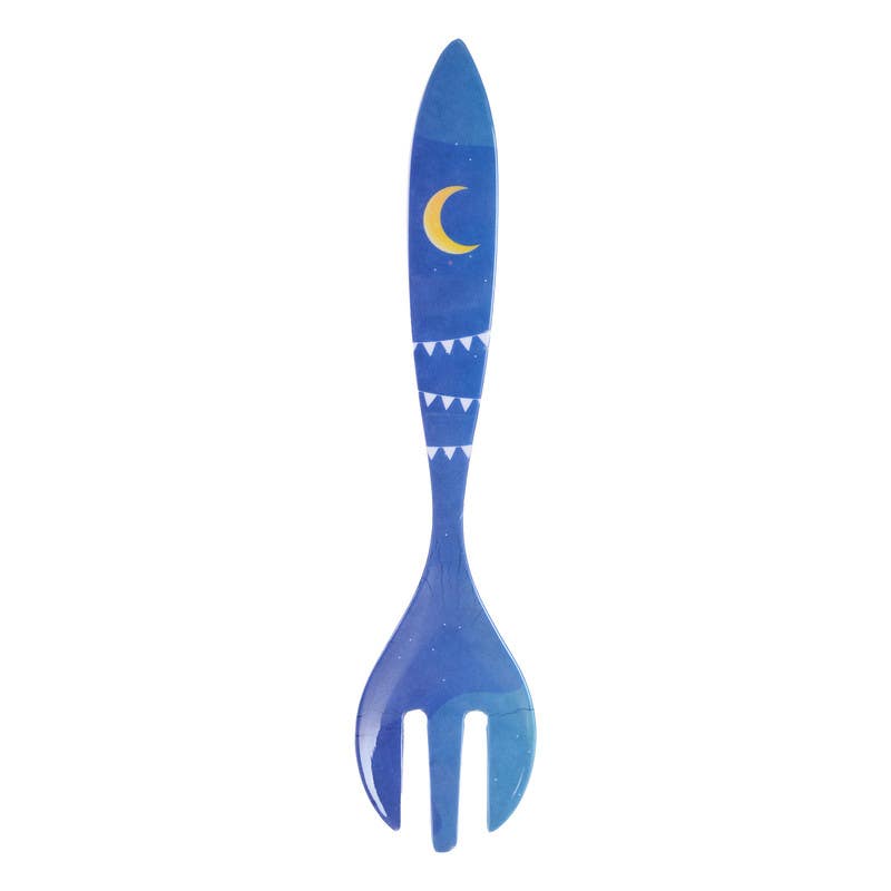 Bright Designs Melamine Large Dinner Fork, 29 cm - Multicolor