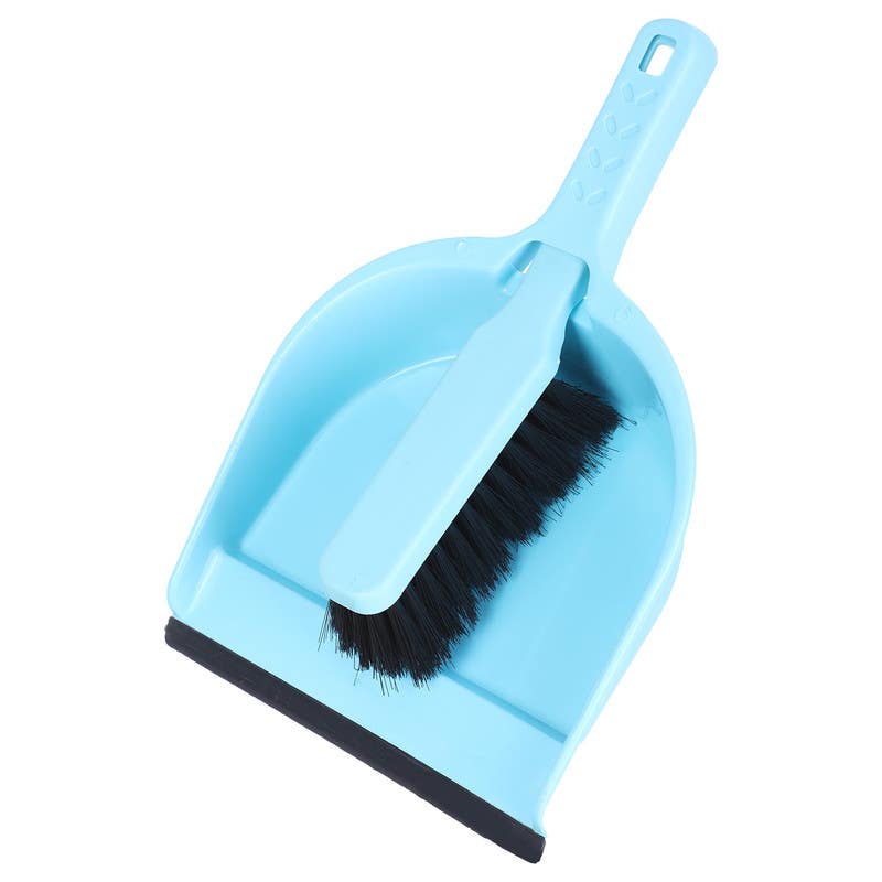 El Helal & Star Cleaning Brush With Shovel - Turquoise