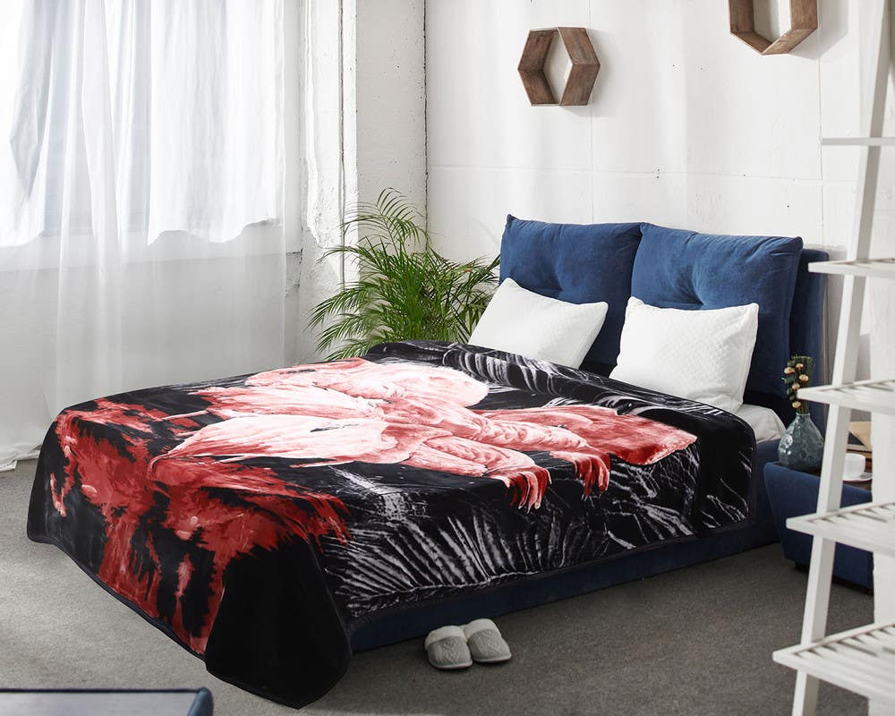 Aslan Velvet Blanket, 220×240 cm, 7 Kg - Multicolor