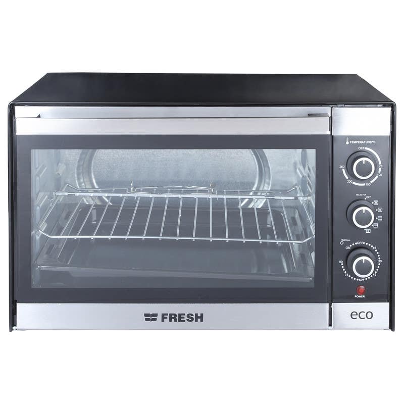 Fresh FR-48 Eco Electric Ove, 2000W, 48 Liter - Black