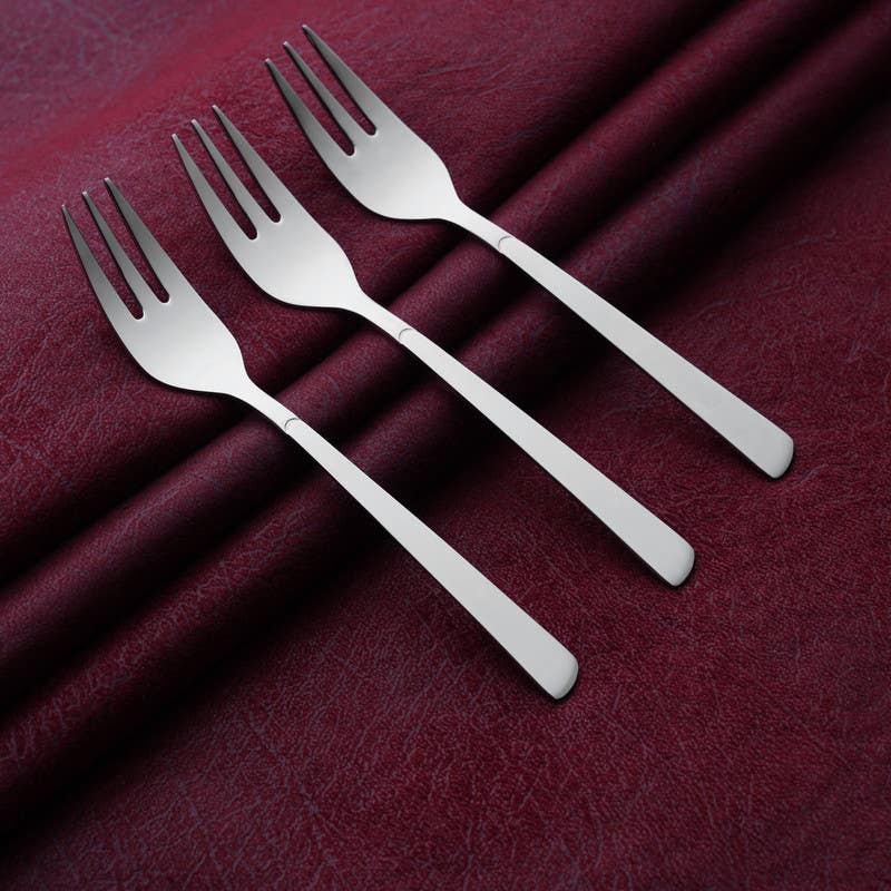 Neoflam Stainless Steel Fork Set, 3 Pieces, 15 cm - Silver
