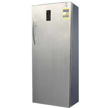 W Alaska UP180NF Digital Digital Vertical Deep Freezer, No Frost, 5 Drawers, 220 Liters - Silver