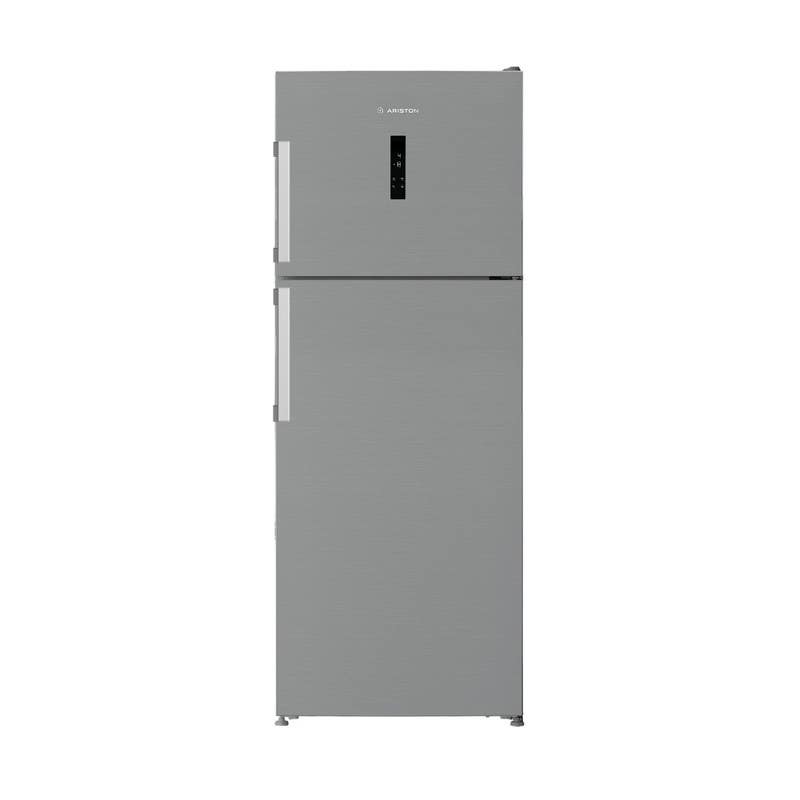 Ariston Art70 F1422D Xna No-Frost Refrigerator, Top Freezer, Digital Display, 420 Liter Capacity - Silver