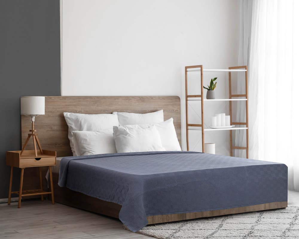 Relax Knitwear Comforter, 225x250 cm, approximately 2300 gm - Dark Grey