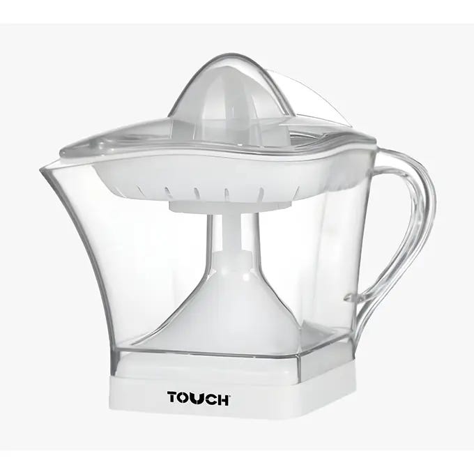 Touch Zenouki 40513 Orange Juicer, 50 Watt, 1.2 Liter - White