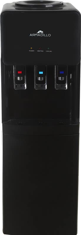 Armadillo WDS-CAB-BK-0000 Water Cooler, 3 Taps, Cold/Hot/Warm, with Cabinet - Black