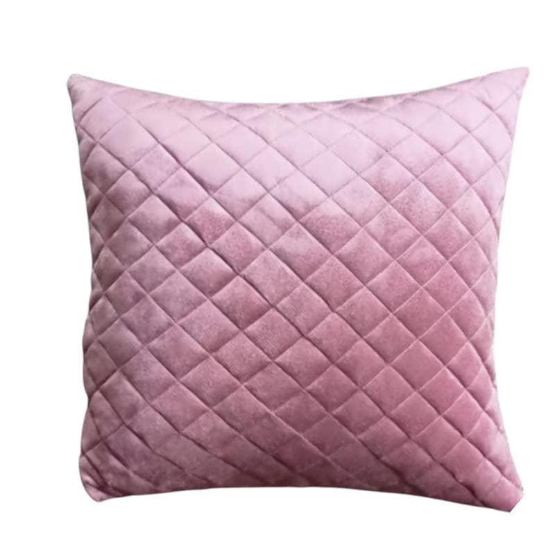 Capitone Cushion, 45 x 50 cm, Hammer Velvet - Pink