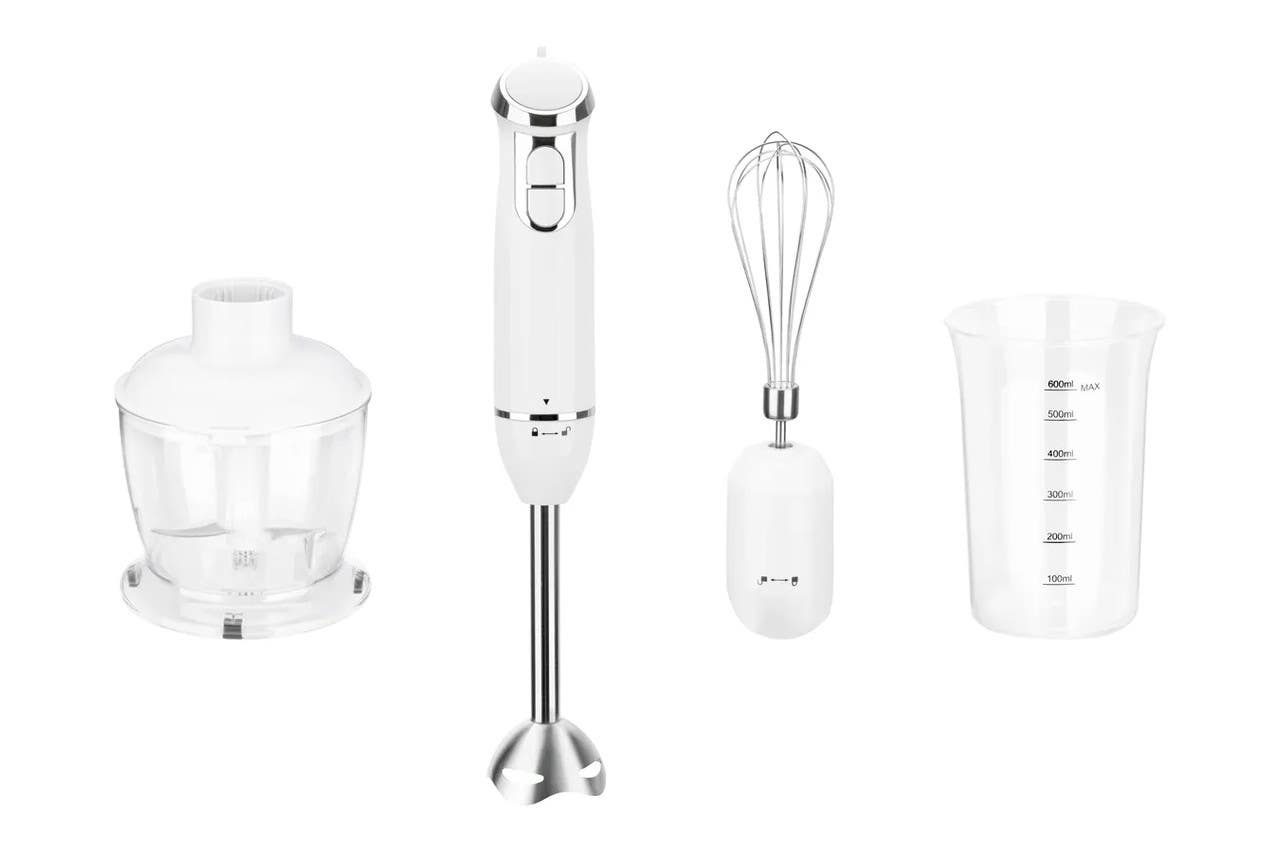 Swiss Pro Hand Blender, 1.6L, 700W, SP-ESTMS4.700 - White