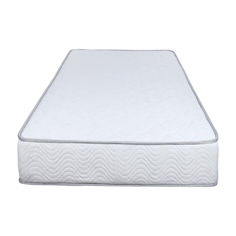For Bed Deluxe Connected Coils Mattress, 100×195 cm, Height 25 cm - White