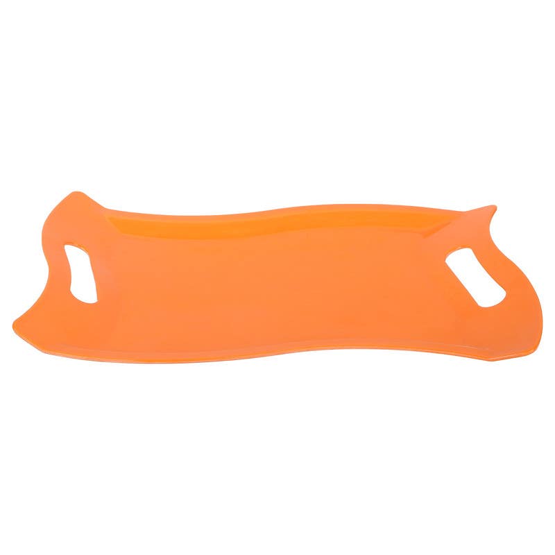 Almanar Rectangular Melamine Serving Tray, 44×27.5 cm - Orange