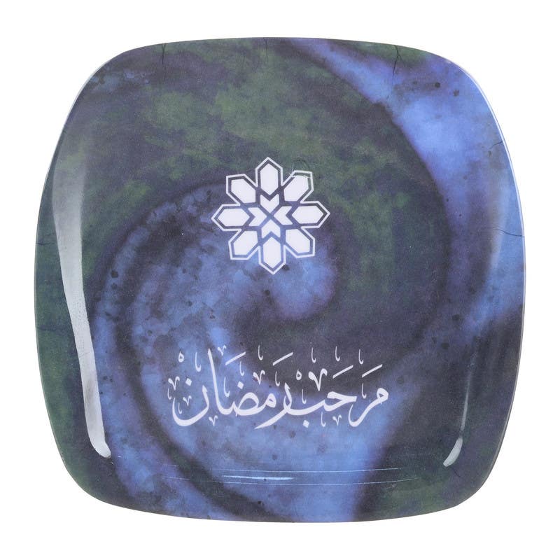 Bright Designs Melamine Plate, 18 cm - Multicolor