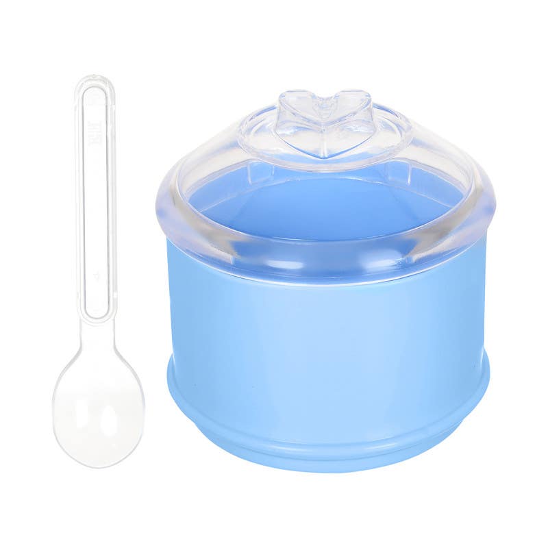 Elite Plastic sugar bowl with Lid, 350 ml - Blue