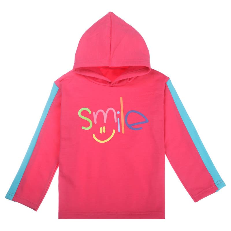 Milton Sweatshirt for Girls - Fuchsia