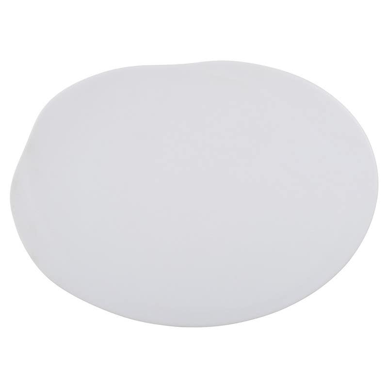 Bright Designs Melamine Plate, 30 cm - White