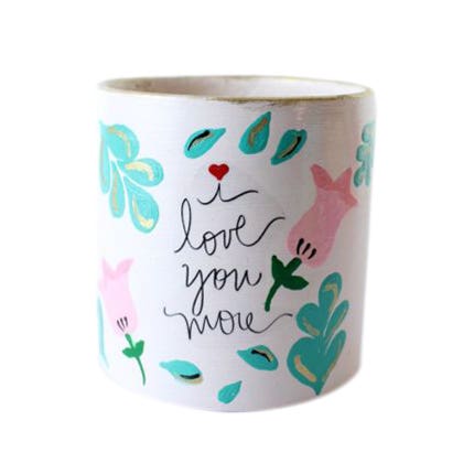 Pottery Plant Pot, One Piece, 10×10 cm - Multicolor