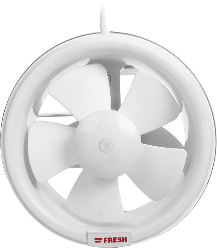 Fresh Ventilating Fan, 240 V, 15 cm - White