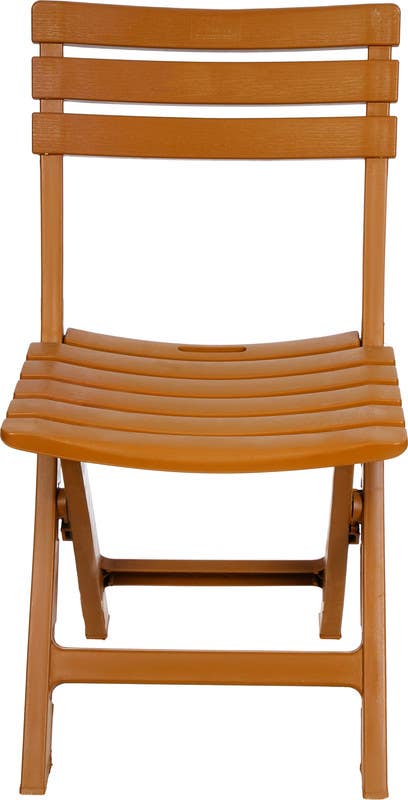 Safeer Folding Plastic Chair, 34×40×87 cm - Beige