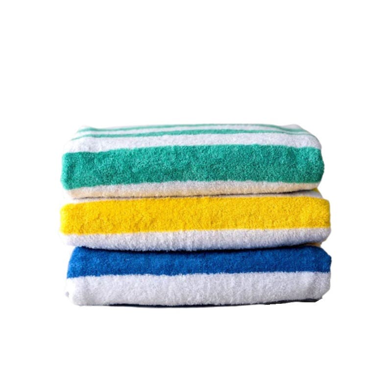 Signoola Cotton Beach Towel, 3 Pieces, 180×70 cm - Multicolor