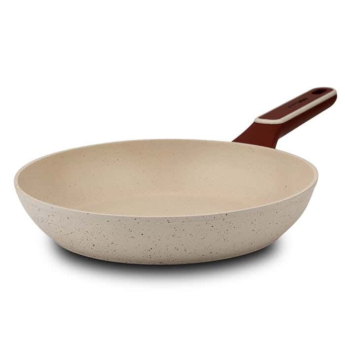 Nava Granite Fryer, 26 cm - Beige