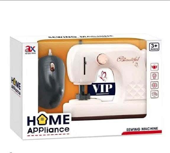 Vip Sewing Machine Toy For Kids With Mouse Control, Ages 3 And Up - White