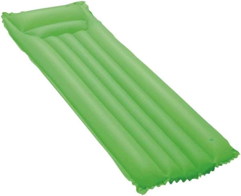 Inflatable Beach Mat, 1.83M X 69Cm, For Relaxing In The Swimming Pool - Green