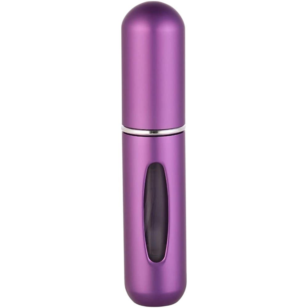 Aluminum Perfume Spray Bottle , 8Ml - Purple