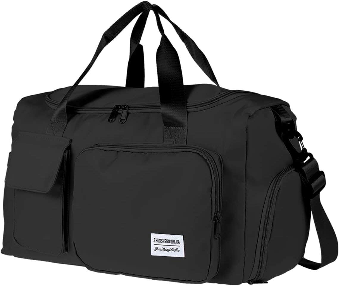Ghopy Waterproof Oxford Cloth Travel Duffel Bag, Large - Black