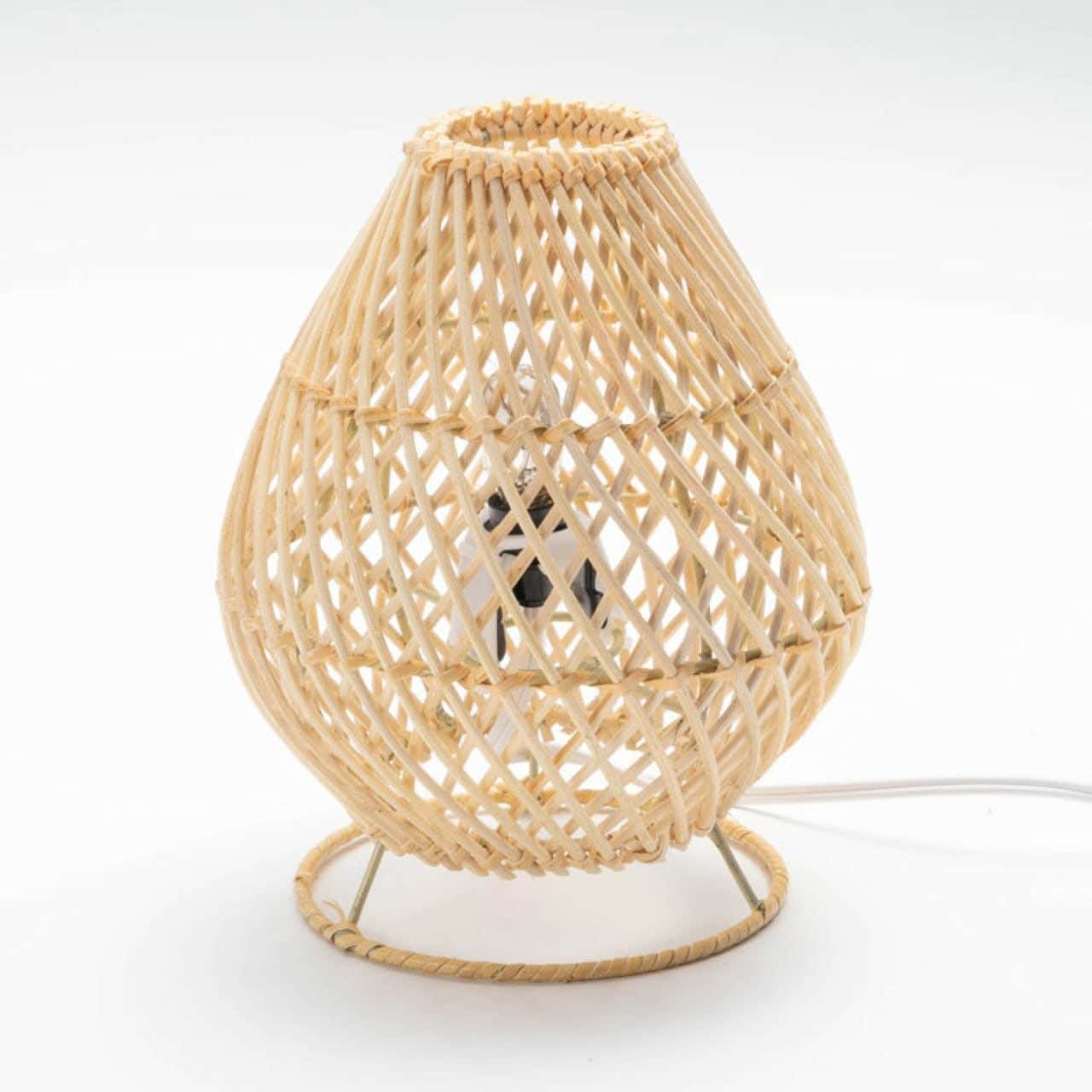 Handmade Natural Bamboo Stand, 25 X 30 Cm - Beige