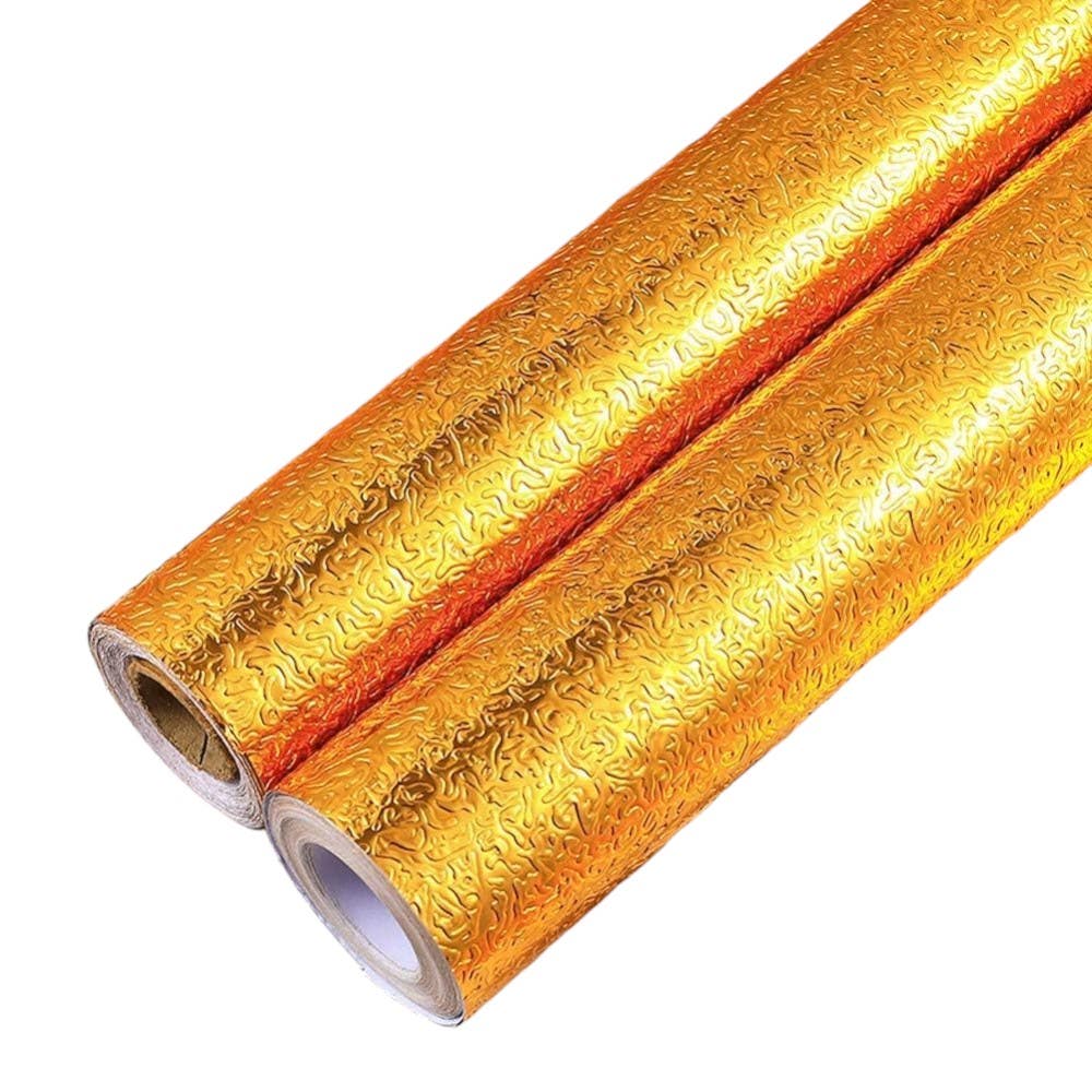 Multipurpose Foil Sticker Roll , 5M X 60Cm - Gold