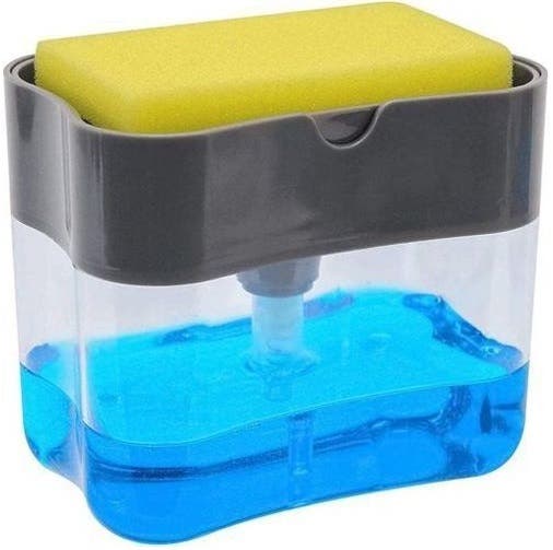 Soap Pump Dispenser & Sponge Holder - Multicolor