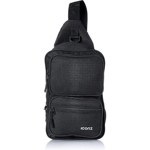 Icons Shoulder Bag, Two Front Pockets, 27.5 × 18 × 10 Cm