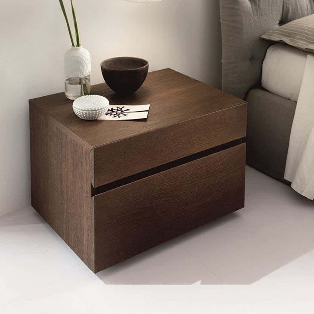 Modern MDF chest of drawers, 40 x 40 x 50 cm - Brown