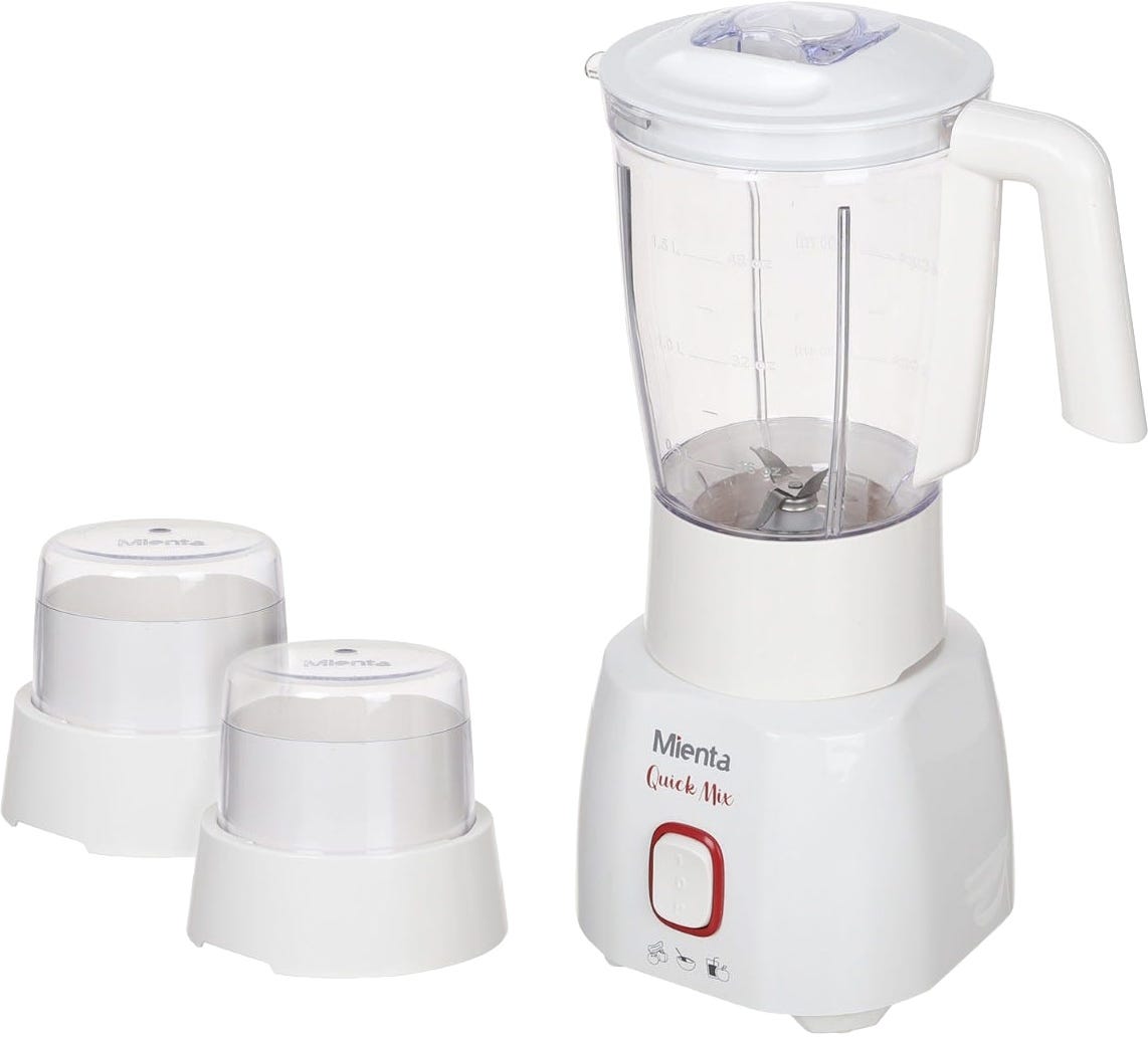 Mienta BL1261A Quick Mix Blender, 400 Watt - White