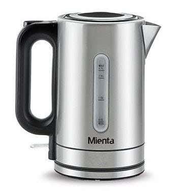 Mienta EK20920A Electric Kettle, 2150 watt, 1.7 Liter - Silver