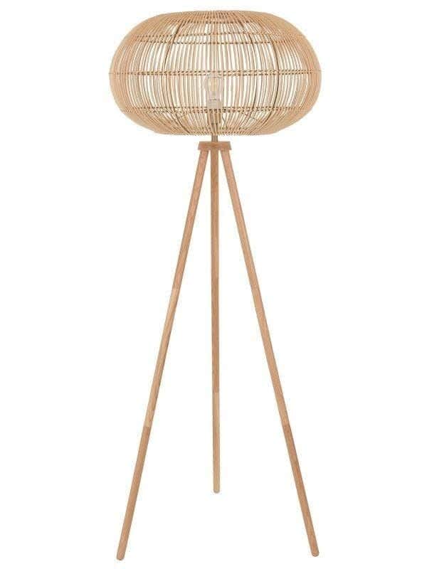 Handmade Natural Bamboo Lampshade, 45 X 150 Cm - Beige